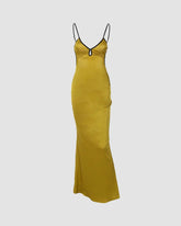 Vaessa Seiden-Camisole-Maxikleid